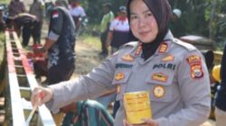 Bersinergi Bangun Desa: Kapolres BU Bersama Warga Tanah Tinggi Gotong Royong Perbaiki Jembatan Keramat