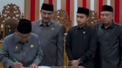 Rapat Paripurna DPRD BU Pandangan Akhir Fraksi Terhadap Raperda Perubahan APBD BU Tahun 2026