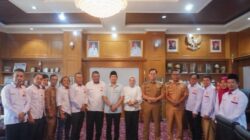 Bupati BU Menerima Kunjungan Pengurus KONI BU Koordinasi Persiapan Porprov bengkulu Tahun 2026