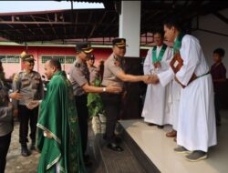 Polisi Bersama Masyarakat: Polres Bengkulu Utara Gelar “Minggu Kasih” di Gereja Santo Thomas Arga Makmur